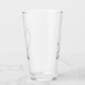 Verre Beach House Fisherman Aqua Blue ID623 (Droite)