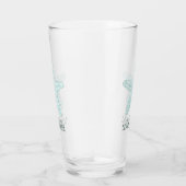 Verre Beach House Starfish Aqua Blue ID623 (Droite)