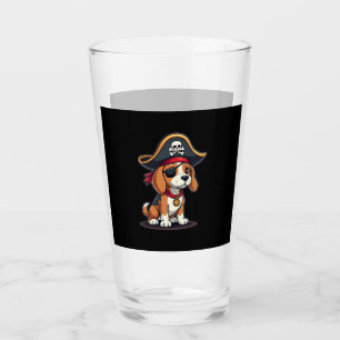 Verre Beagle Costume de pirate Jolly roger Drapeau Croix