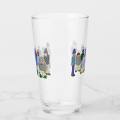 Verre Béanie Clique Pint (Droite)