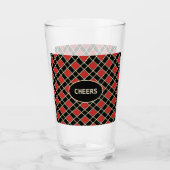 Verre Beau Motif Diamond (Devant)