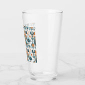 Verre Beau Motif moderne du milieu du siècle (Gauche)