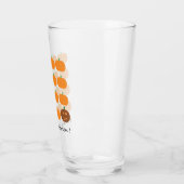 Verre Beau Patch Citrouille Halloween (Gauche)
