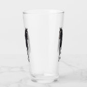 Verre Beau Stallion Cheval du Quartier Noir (Droite)