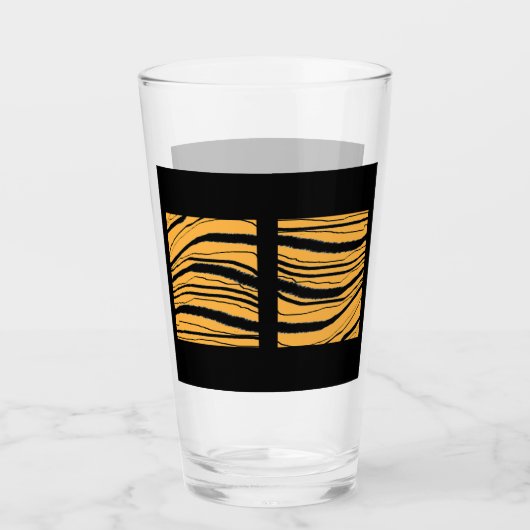 Verre BEAU TIGER STRIPES Bière (Devant)