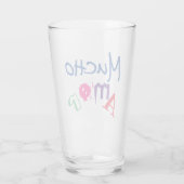 Verre Beaucoup d'amour vase (Dos)