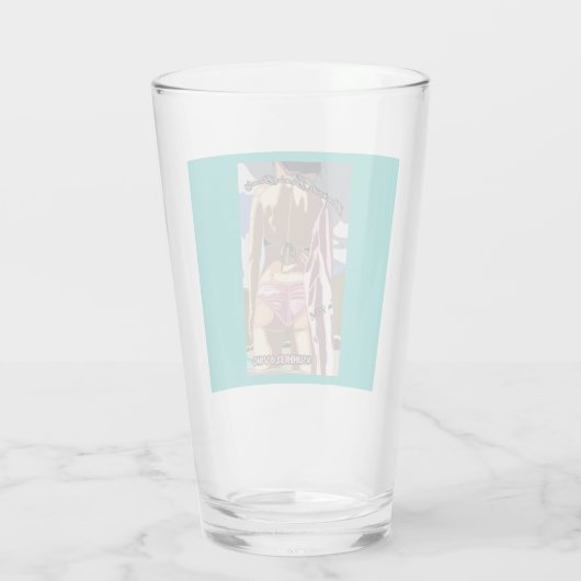 Verre Beauté de la plage de Backside (Dos)