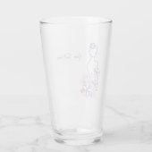 Verre beauté féminine (Dos)