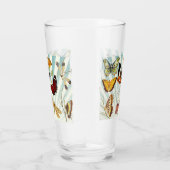 Verre Beaux papillons colorés (Droite)