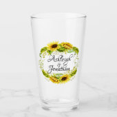 Verre Beaux Tournesols (Devant)