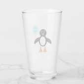 Verre Bébé Bleu mignon Pingouin Garçon (Dos)