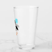 Verre Bébé Bleu mignon Pingouin Garçon (Gauche)
