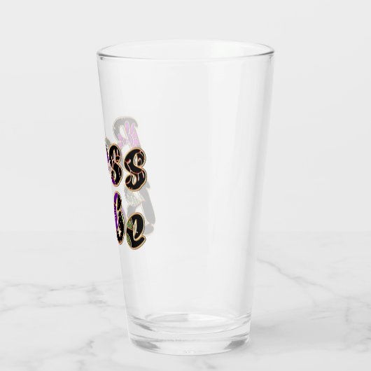 Verre Bébé de chef en Flore noire (Gauche)