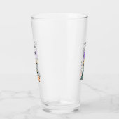 Verre Bébé mignon garçon bleu et noir élégant chien drôl (Droite)