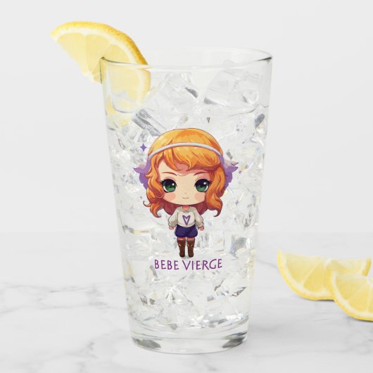Verre Bébé Vierge (Devant glace)
