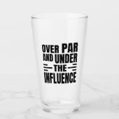 Verre Beer Glass Golf Par (Devant)