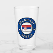Verre Belgrade Serbie (Devant)