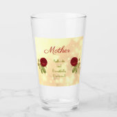 Verre Belle citation de mère (Devant)