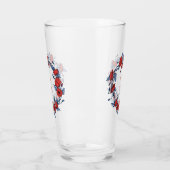 Verre Belle couronne de pavot Floral & Stripes (Gauche)