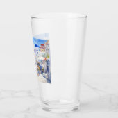 Verre Belle île Santorin, Oia voyage mug (Gauche)