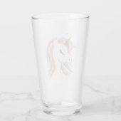 Verre Belle licorne (Dos)