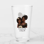 Verre Belle mère et fille noire (23) (Devant)