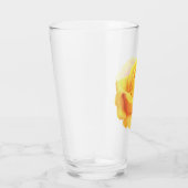 Verre Belle Rose Jaune (Droite)