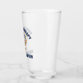 Verre Belle thérapie physique Citation inspirante (Gauche)