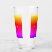 Verre Belles couleurs arc-en-ciel - Bravo (Gauche)