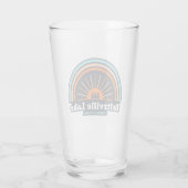 Verre Beltzville Lake Pennsylvanie arc-en-ciel (Dos)