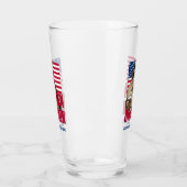 Verre BEN DRANKIN Juillet 4 Nom personnalisé (Gauche)