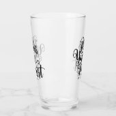 Verre Bénissez votre coeur (Gauche)