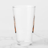 Verre Berger rouge et noir allemand GSD (Gauche)