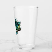 Verre Berkeley Springs Illustration Logo de voyage (Gauche)