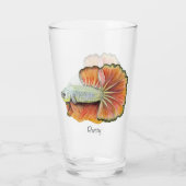 Verre Betta Fish Glass (Dos)