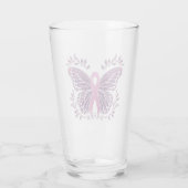 Verre Beurre de sensibilisation au cancer du sein Fronti (Dos)