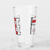 Verre Biélorussie libre (Gauche)