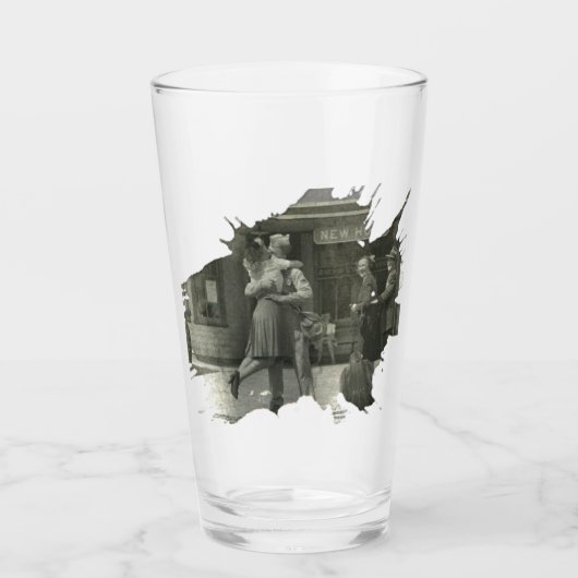 Verre Bienvenue à la maison (Devant)