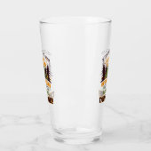 Verre Bienvenue Au Camp Quitcherbitchin Happy Camper (Gauche)