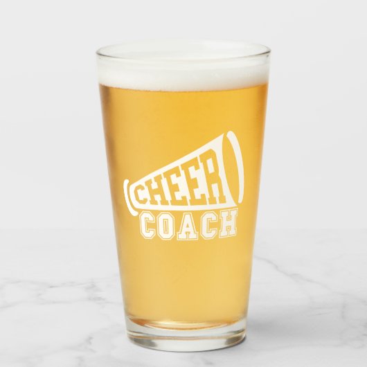 Verre Bière Coach Cheer (Devant (rempli))
