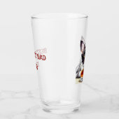 Verre Bière de peinture de chat mignonne (Droite)