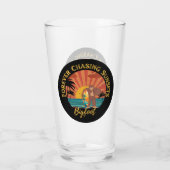 Verre Bière de surf de Bigfoot à la recherche de soleil (Dos)