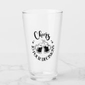 Verre Bière drôle (Devant)