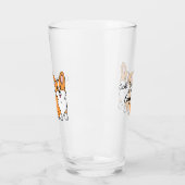 Verre Bière froide et bière de Corgi (Gauche)