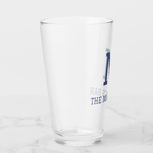 Verre Bière monogramme (Droite)