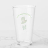 Verre Bière "Que les bêtises commencent" (Dos)