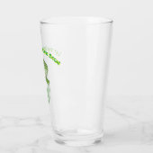 Verre Bière "Que les bêtises commencent" (Gauche)