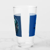 Verre Bière Taurus Zodiac personnalisable (Gauche)