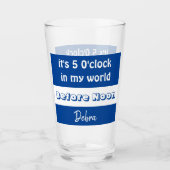 Verre Bière Witty personnalisée (Devant)