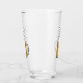 Verre Bières d'Halloween Fantôme (Gauche)